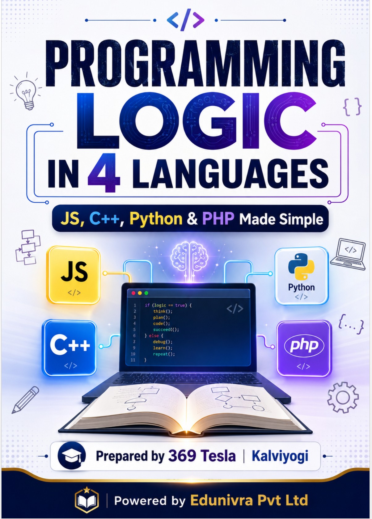 Programming Logic in 4 Languages